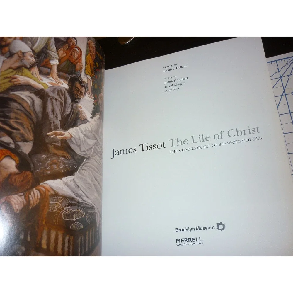 James Tissot The Life of Christ Complete Set 350 Watercolors Softcover Book 2009